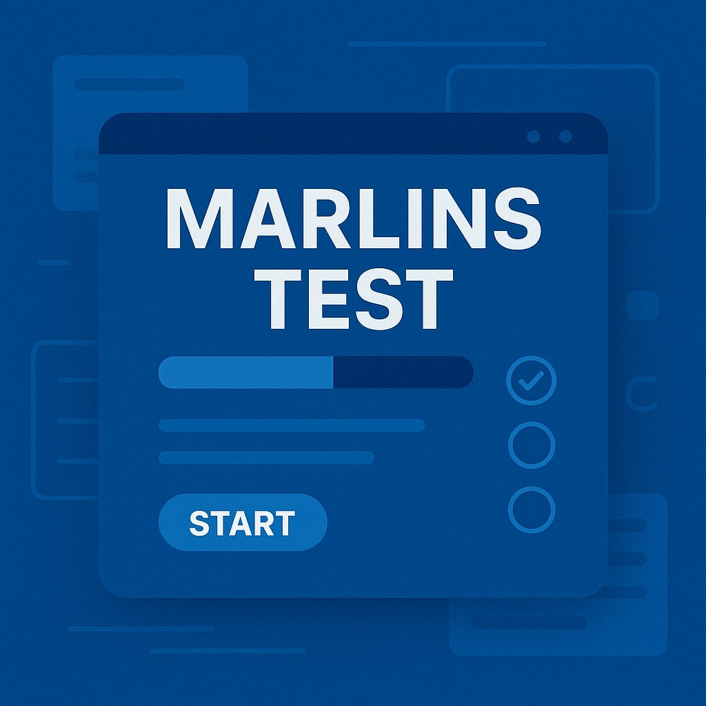 MARLINS Test - помощь в прохождении